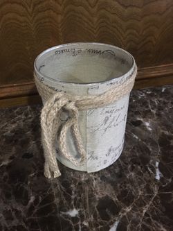 French inspired items candle holder bath gels pillows