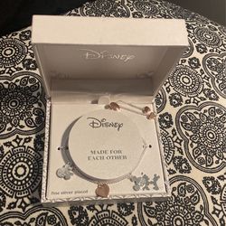 Disney Silver Bracelet (one size fits all)