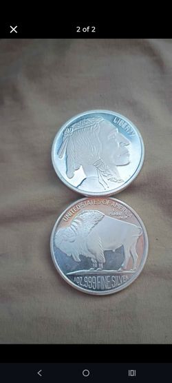 1oz Fine Silver Buffalo Coins $ 7 BELOW SPOT
