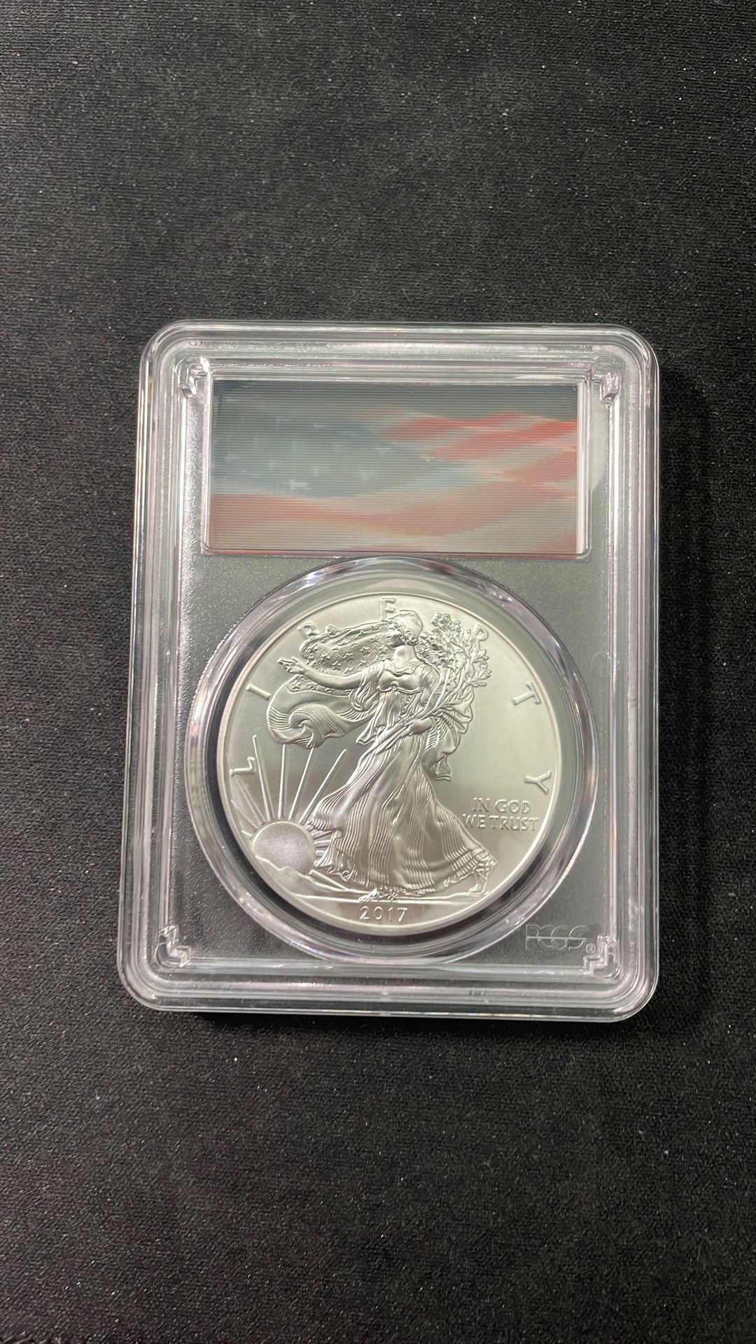 2017 Silver Dollar A-45