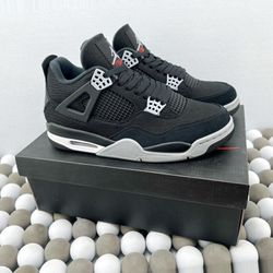 Jordan 4 SE Black Canvas 11