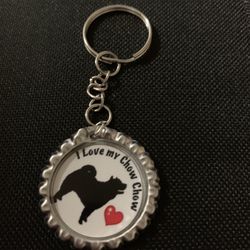 Chow chow Keychain