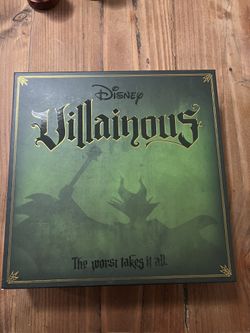 Villainous Board Game, Brand New Still Sealed
