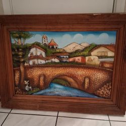 Large Textured 3D Oil Painting
