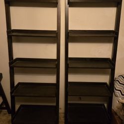 Angled Book Shelves....$50