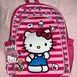 Hello Kitty 3-D  Backpack 