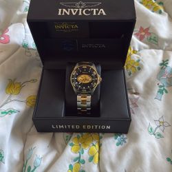 Gold And Silver Limited Edition Invicta Watch