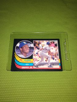 1991 Ken Griffey Jr Baseball Card - Fleer All-Stars #7 - in very good condition