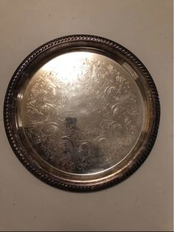 Silver Serving Platter