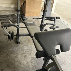 Power House Weight Bench! In Great Condition
