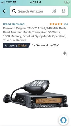 Kenwood Tmv71a  Repeater