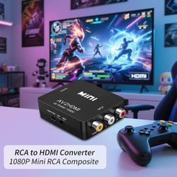 RCA to HDMI Converter Adapter