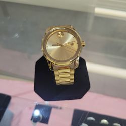 Movado Gold Tone Watch