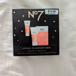 No7 3 Steps to Radiant Skin