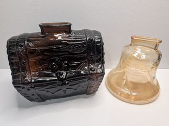 Rare Anchor Hocking Glass Piggy Banks