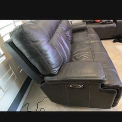 Sofa, Top Grain Leather