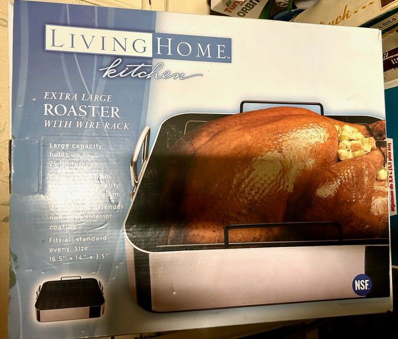 Extra Large Roaster with Wire rack