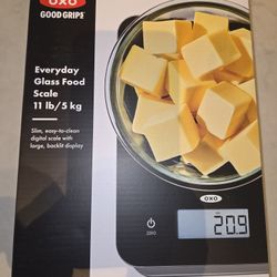 NEW Digital Glass Food Scale 11lbs/5kg