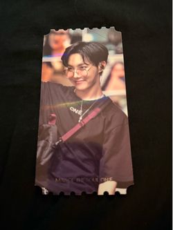BTS J-Hope Map Of the Soul ON:E Hologram Official Ticket Photocard