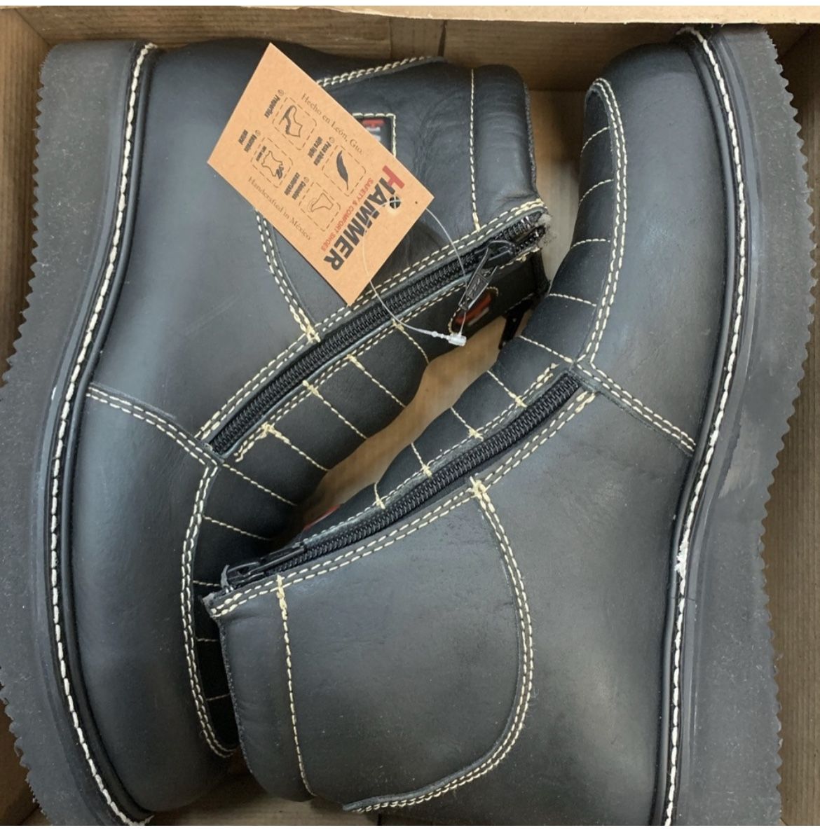 Hammer Work Boots Size 8.5
