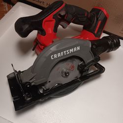 Craftsman 20v Circular Saw Tool Only 