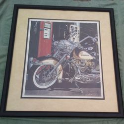 Harley-Davidson Collectibles Picture Christmas Oranment