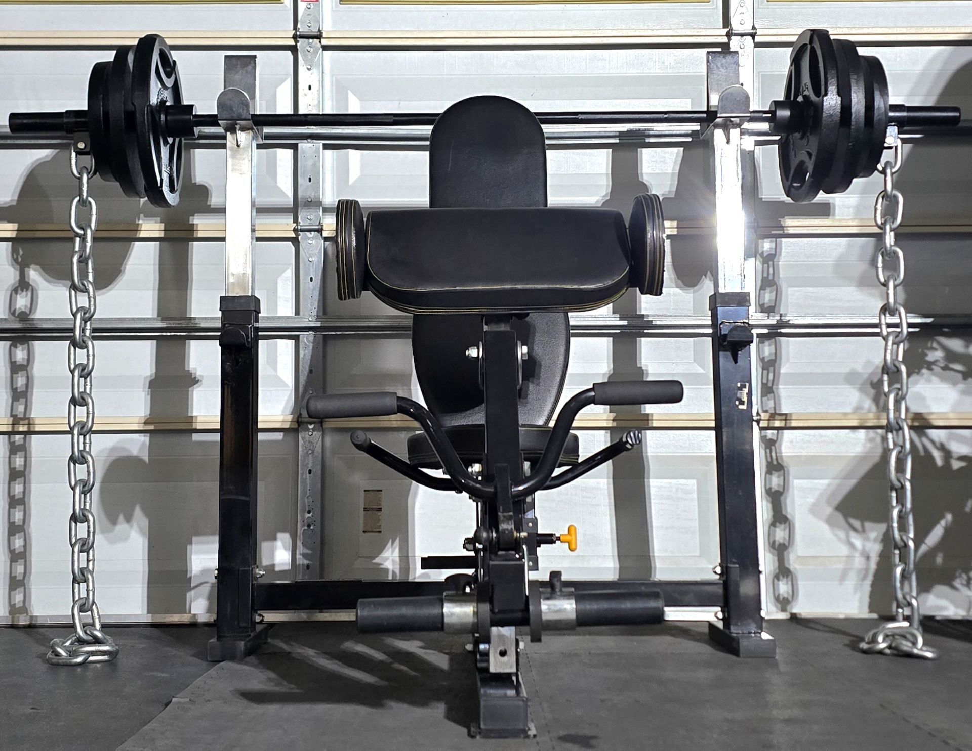 《FREE LOCAL DELIVERY》BENCH PRESS / SQUAT RACK + OLYMPIC PLATES + OLYMPIC BARBELL