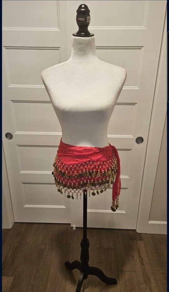 Belly Dance Hip Scarf- Worn Once