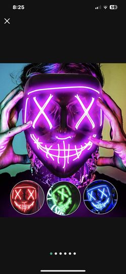 Halloween Mask Led 