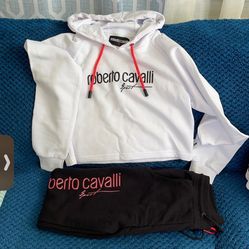 Roberto Cavalli Woman’s Sweatshirt And Pants 