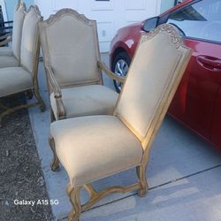 French Provincial Dining Chairs Set