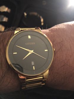 Gold Toned Citizens Watch
