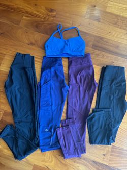 Lululemon pants and bra