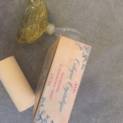 Avon Vinty Cologne Crystalic With Box