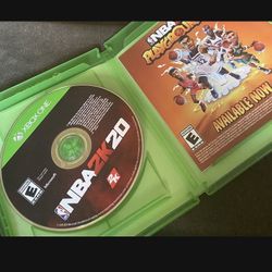 NBA 2K20 Xbox 1 Video Game $10