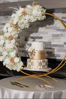 Gold Cake Stand