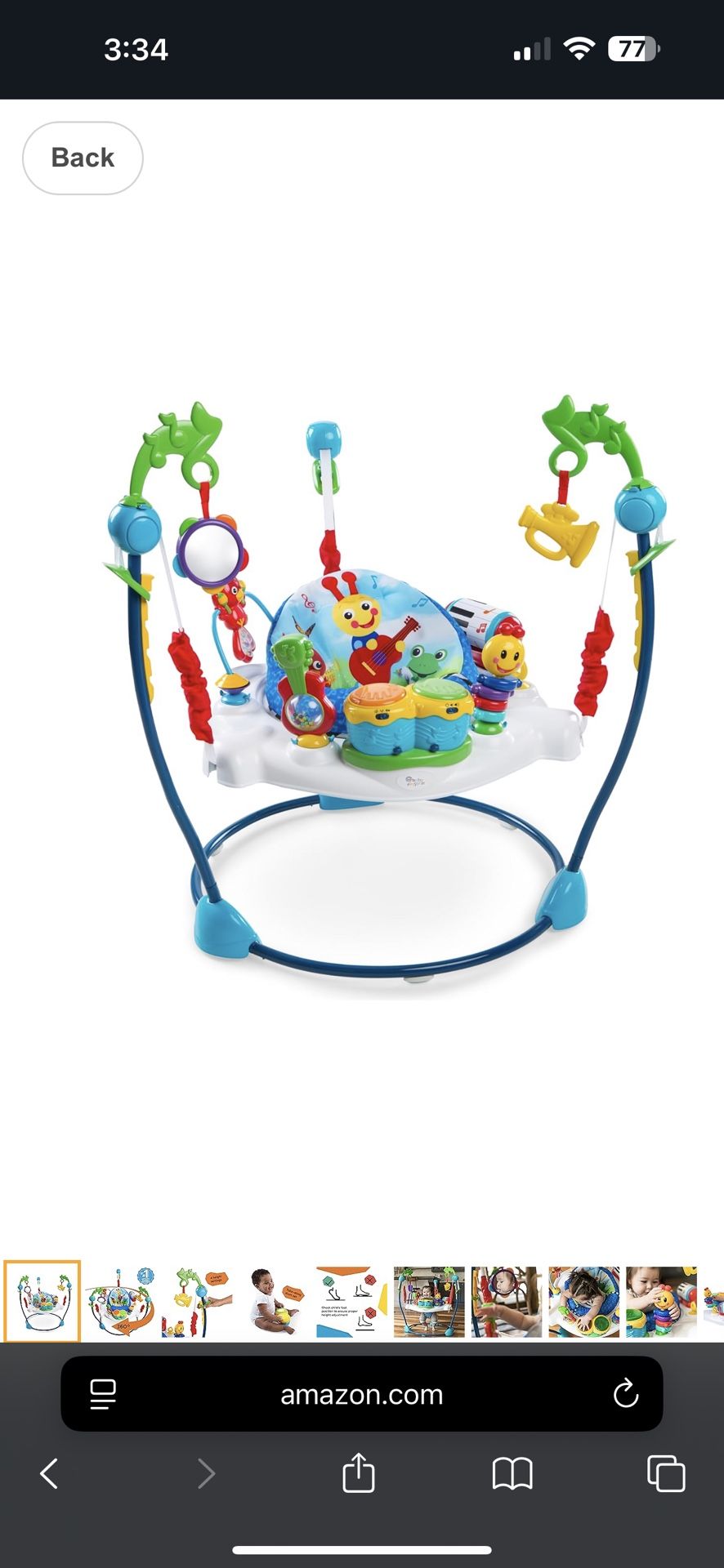 Baby Einstein Neighborhood Symphony Activity Jumper