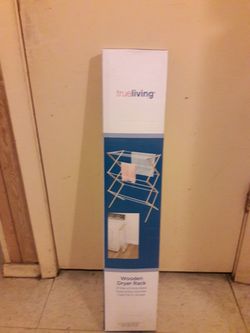 New Wooden Dryer Rack.