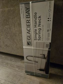 Glacier Bay spring neck faucet