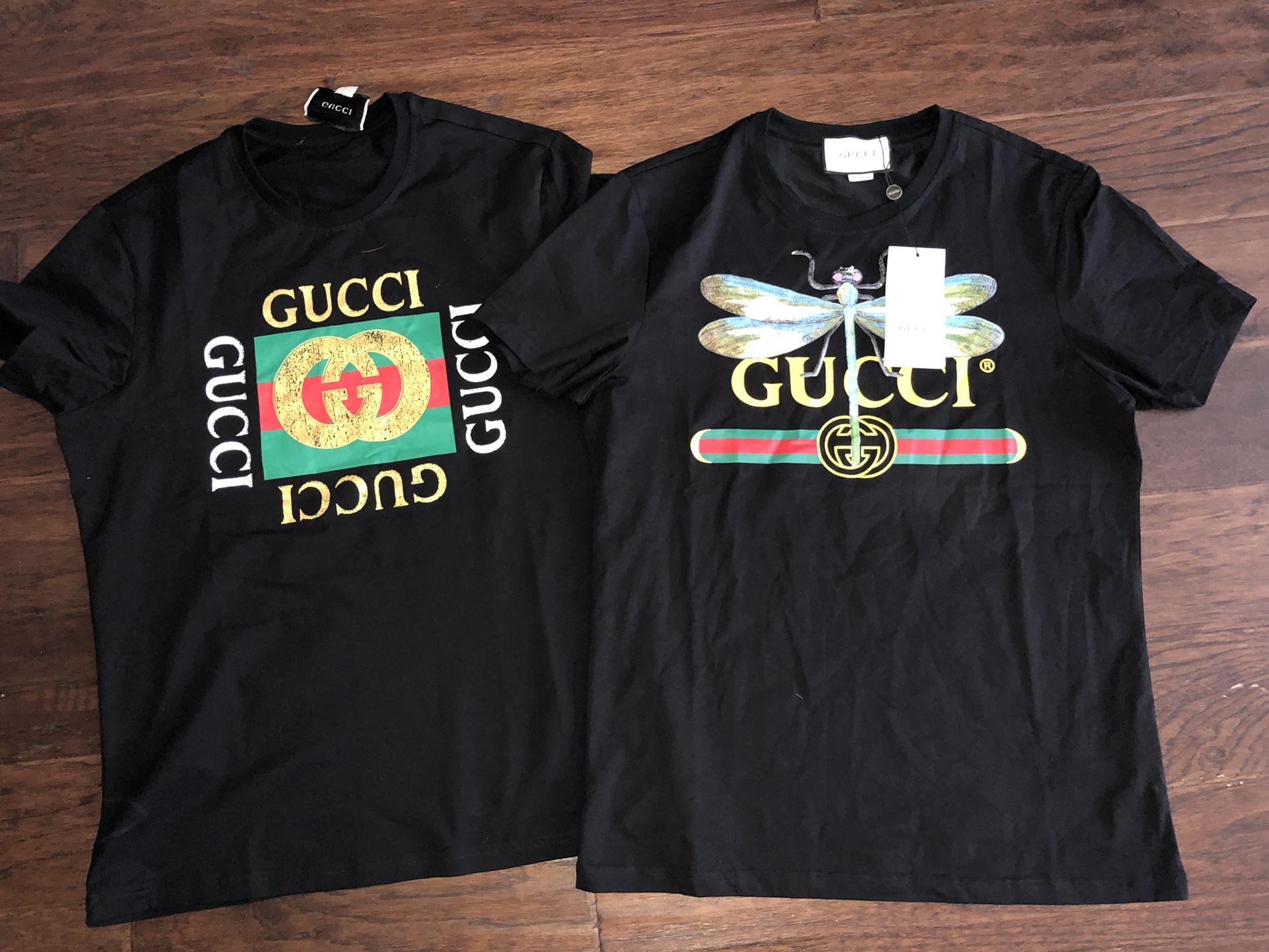 Brand new GUCCI T-Shirts XL $200 for both shirts