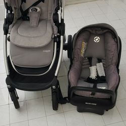 double stroller with infant carseat Orbit Baby main image 0