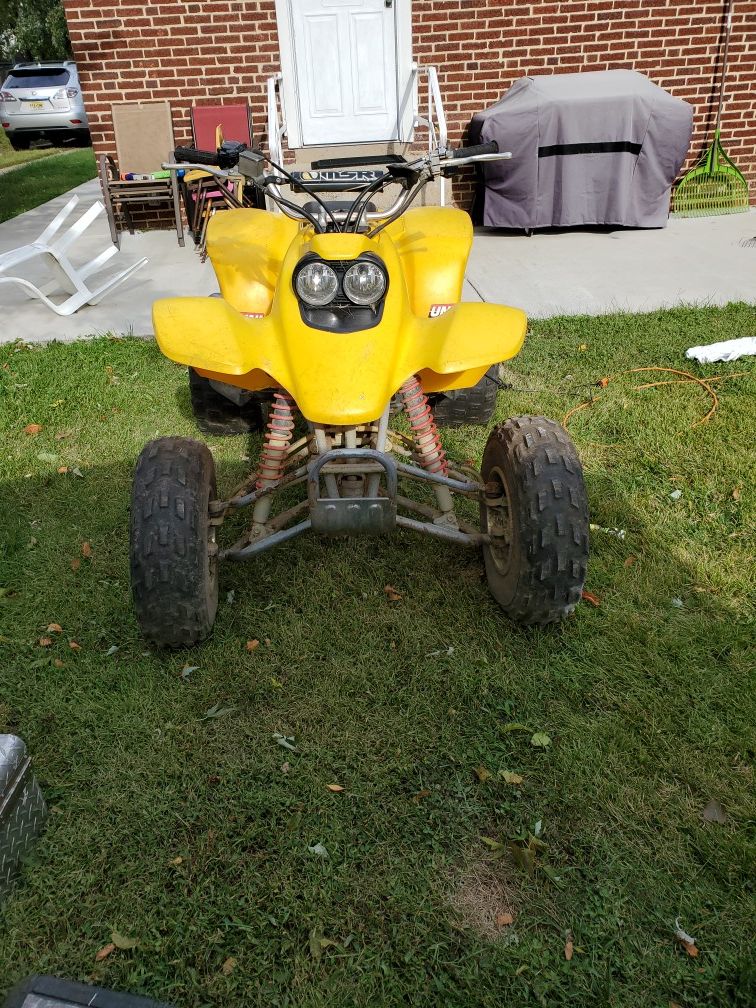 As is ... Honda 400' 2004 . Its runs ' needs a battery and some TLC. Been sitting for a year or so. Serious Inquiries only .