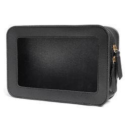 Clear makeup bag