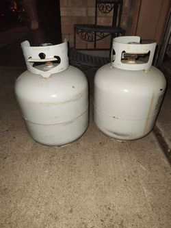 Propane tanks ( for both ) firm on price