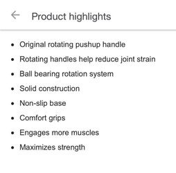 Push up - push up bars - kettlebell Dunlop - Barres de pompes poignées