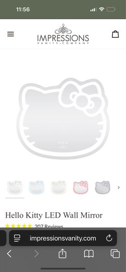 Hello kitty impressions mirror