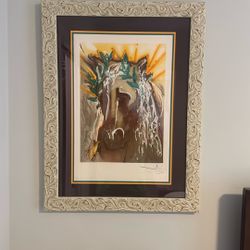 Salvador Dali Lithograph Horse of Spring