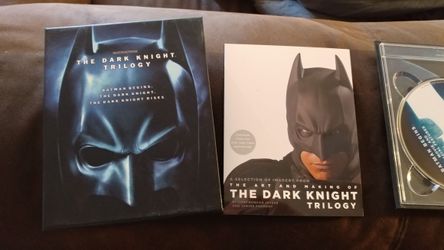 Batman  Dark Knight trilogy blu-ray box set