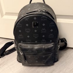 Like New MCM Stark Visetos Backpack
