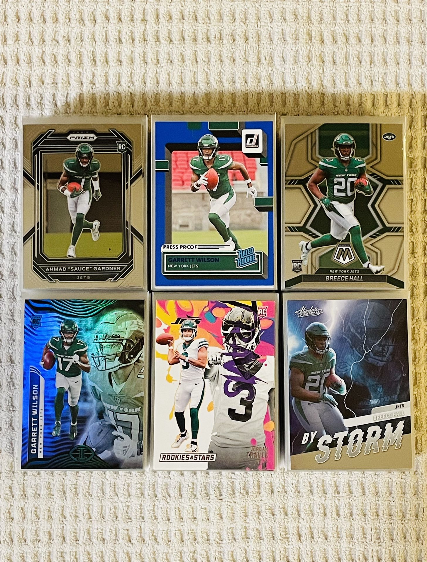 New York Jets 260 Card Football Lot! Rookies Prizms Parallels Short Prints Variations & More!